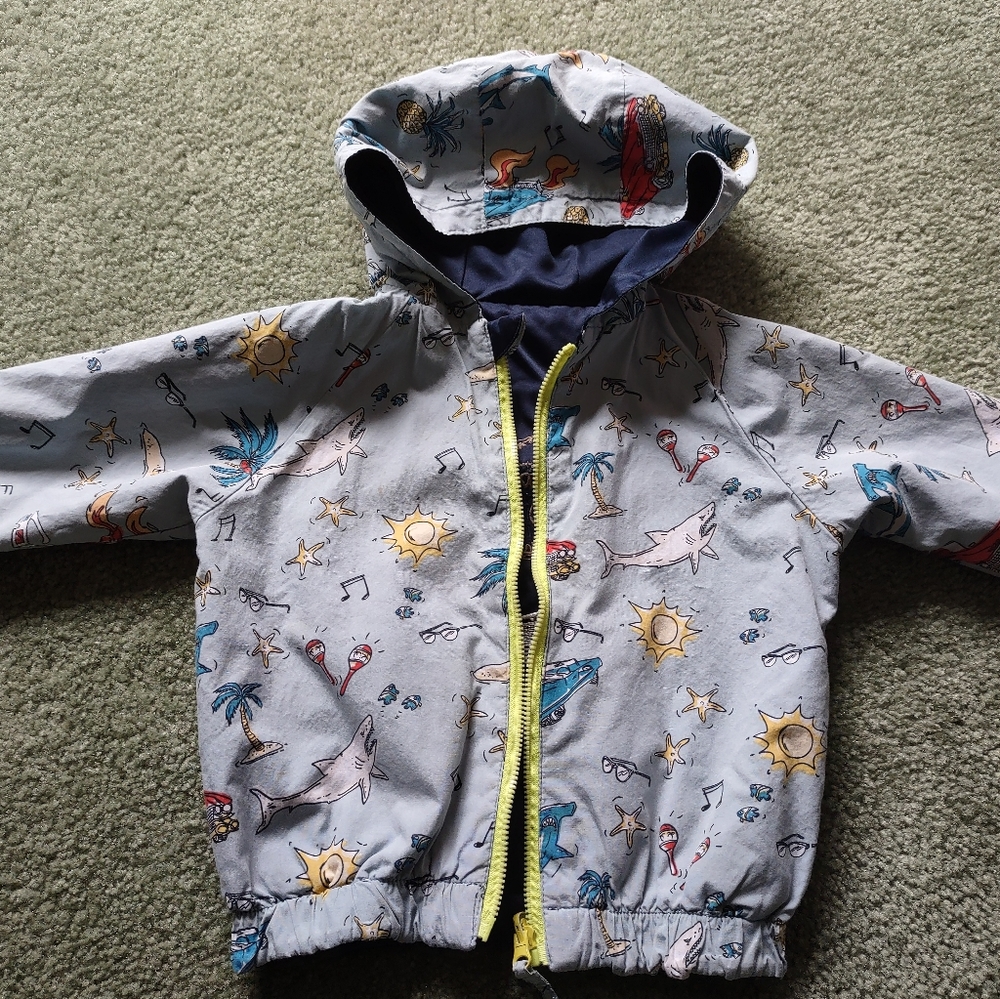 Baby double side jacket